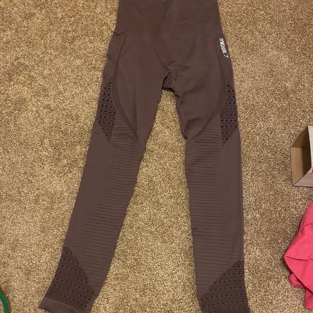 Purple Gymshark Seamless Leggings